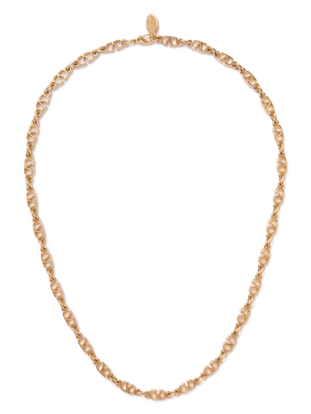 Valentino Garavani VLogo Signature 链式项链 - 金色