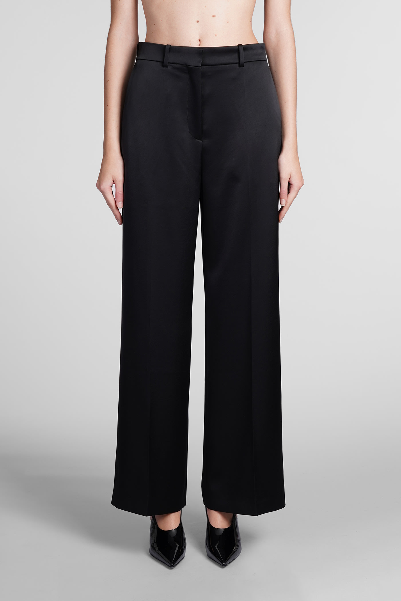 Lanvin Pants In Black Acetate