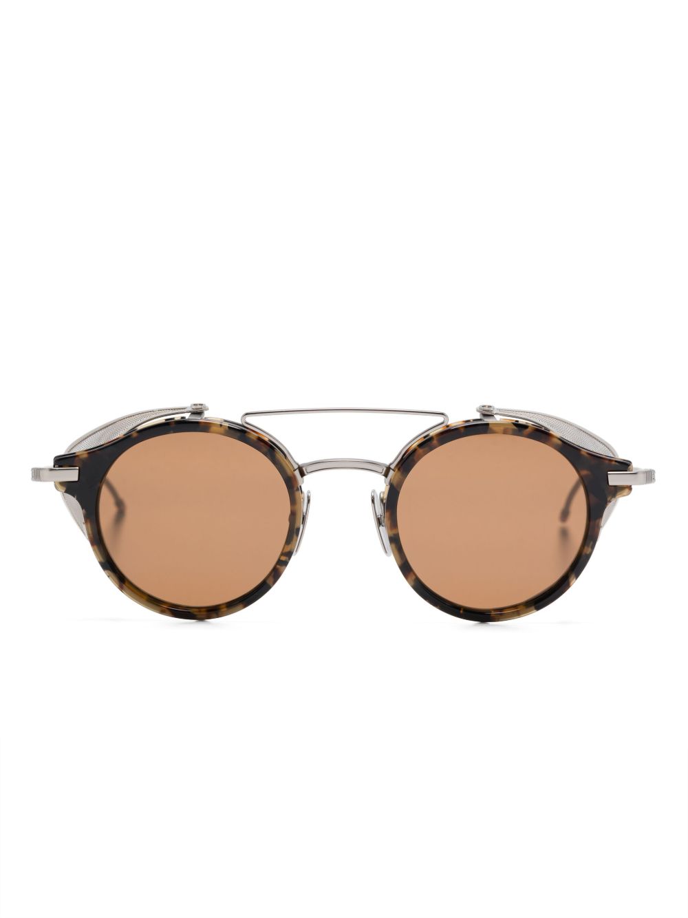 Thom Browne Eyewear 804A 太阳眼镜 - 褐色