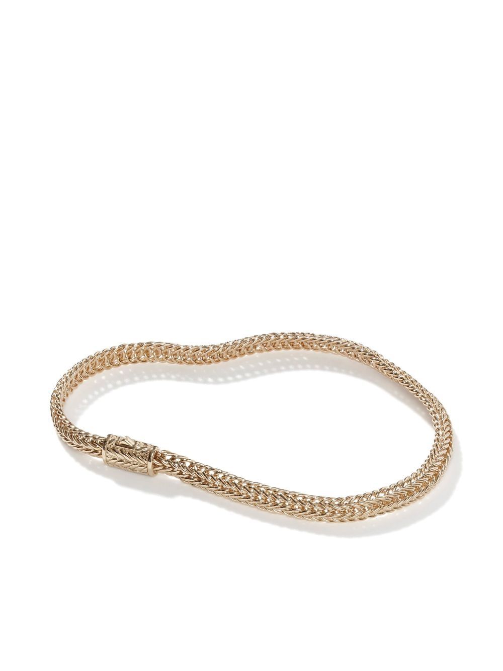 John Hardy Kami Chain 14K黄金4.5毫米手链 - 金色