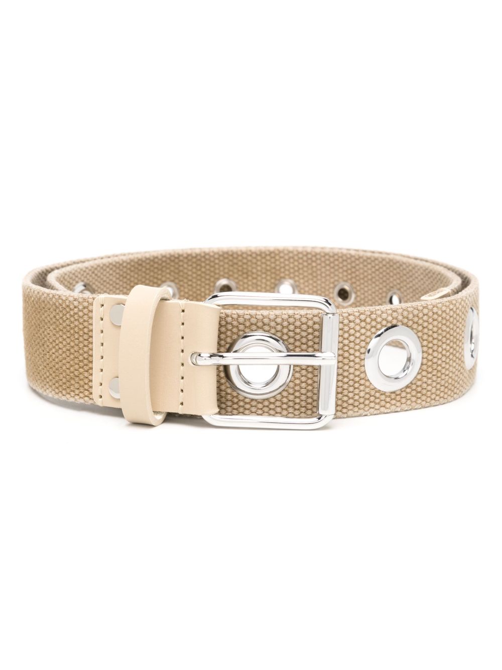 ISABEL MARANT Kastria 孔眼细节腰带 - 中性色