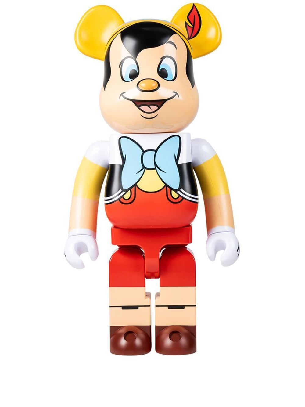MEDICOM TOY x Disney Pinocchio BE@RBRICK 1000% 模型玩具 - 红色