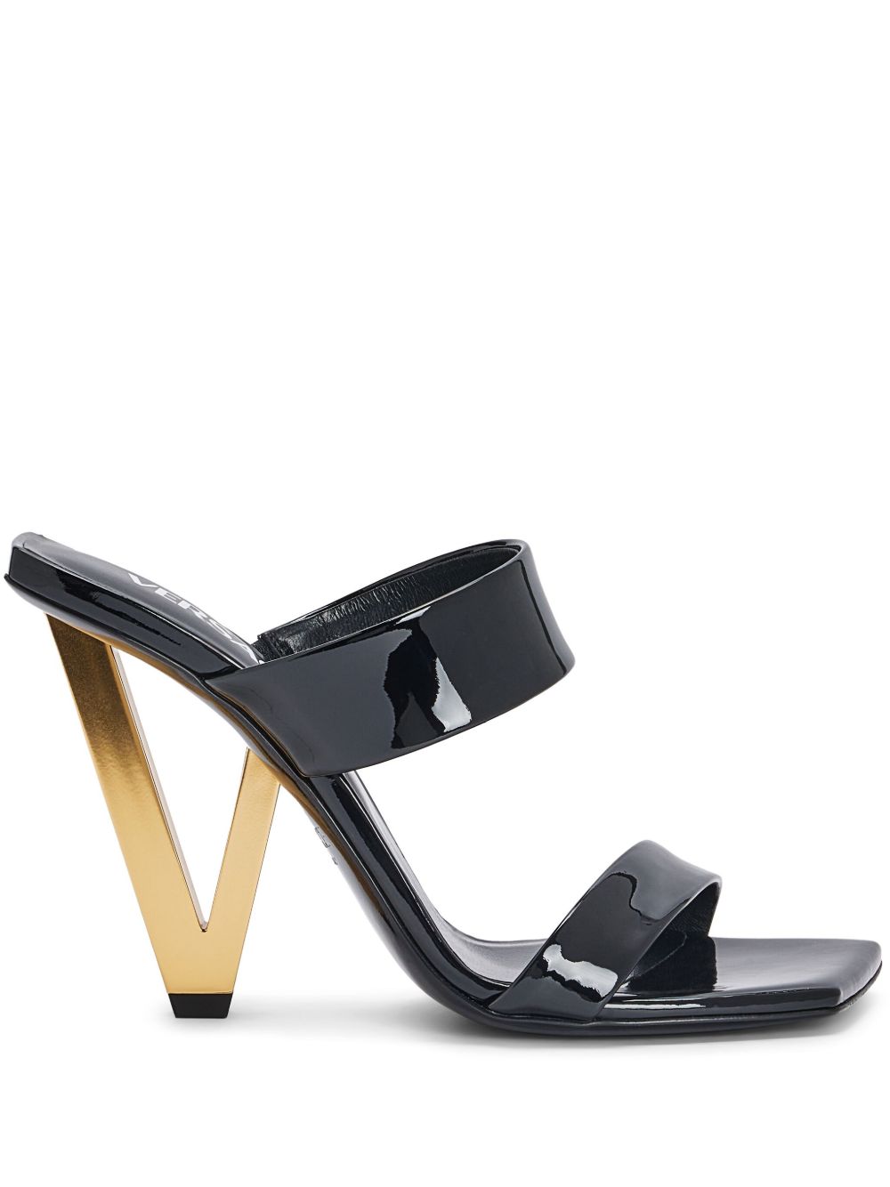Versace V2025 mules - 黑色