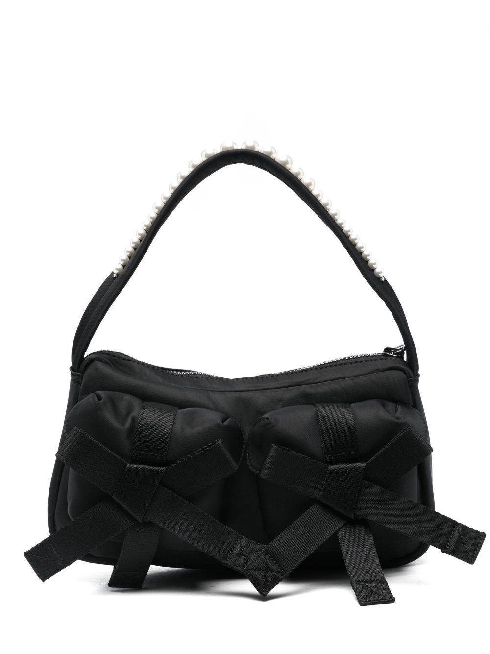 Simone Rocha Classic Bow 单肩包 - 黑色