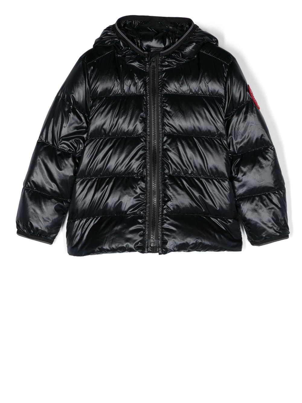 Canada Goose Kids Crofton 填充夹克 - 黑色