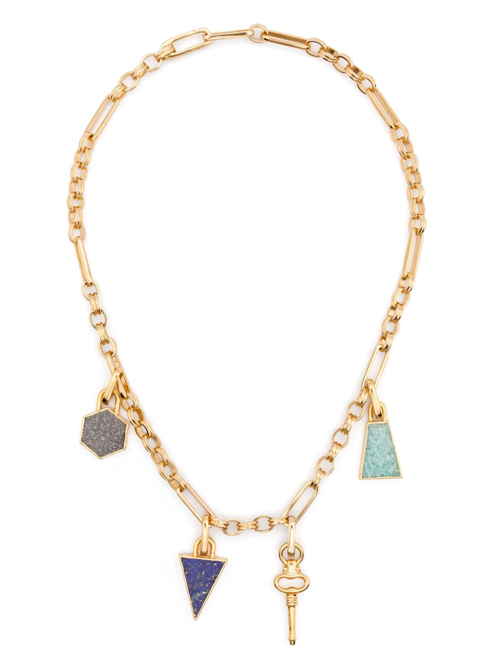 Missoma gemstone necklace - 金色