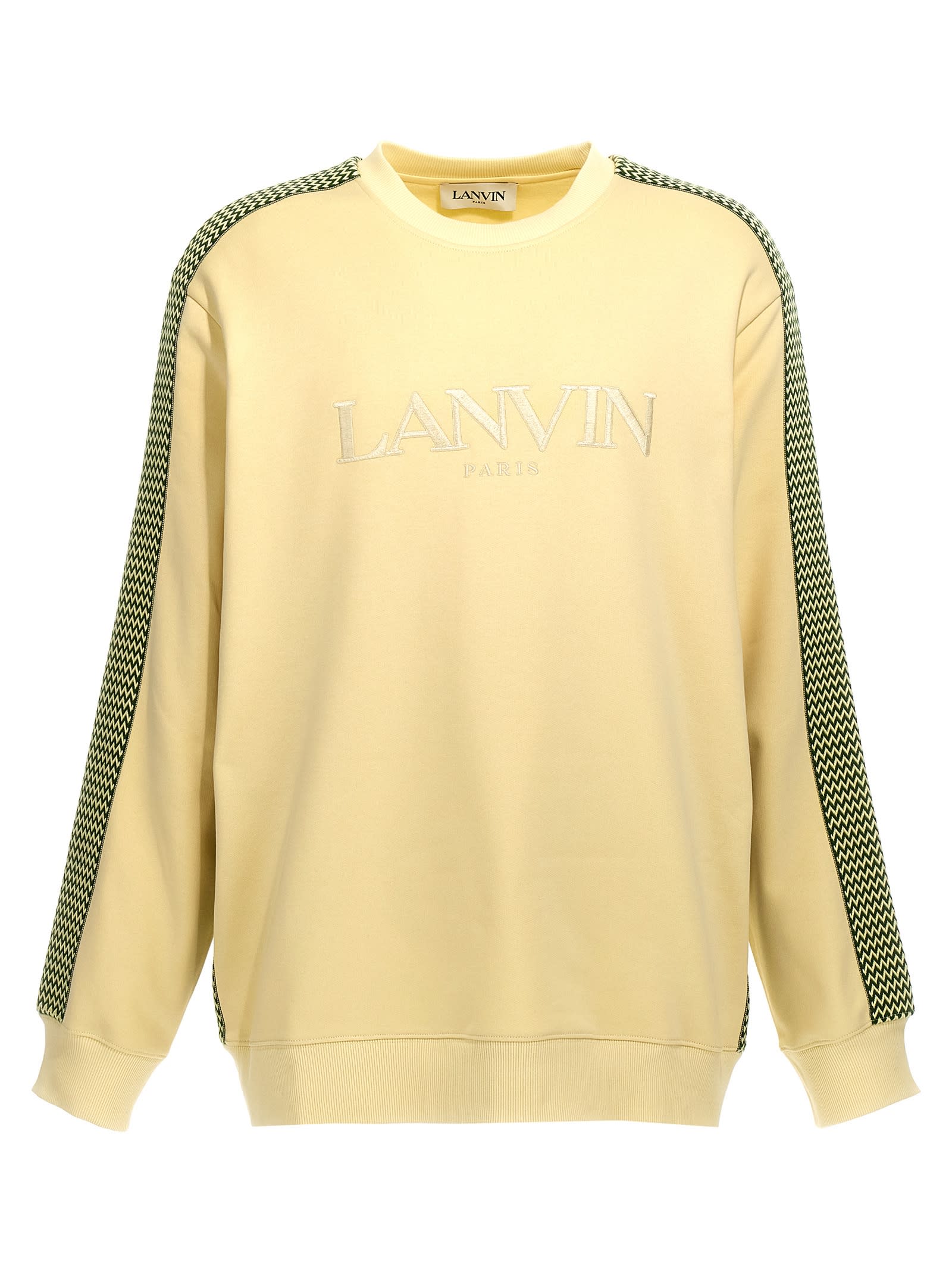 Lanvin 刺绣侧边卫衣