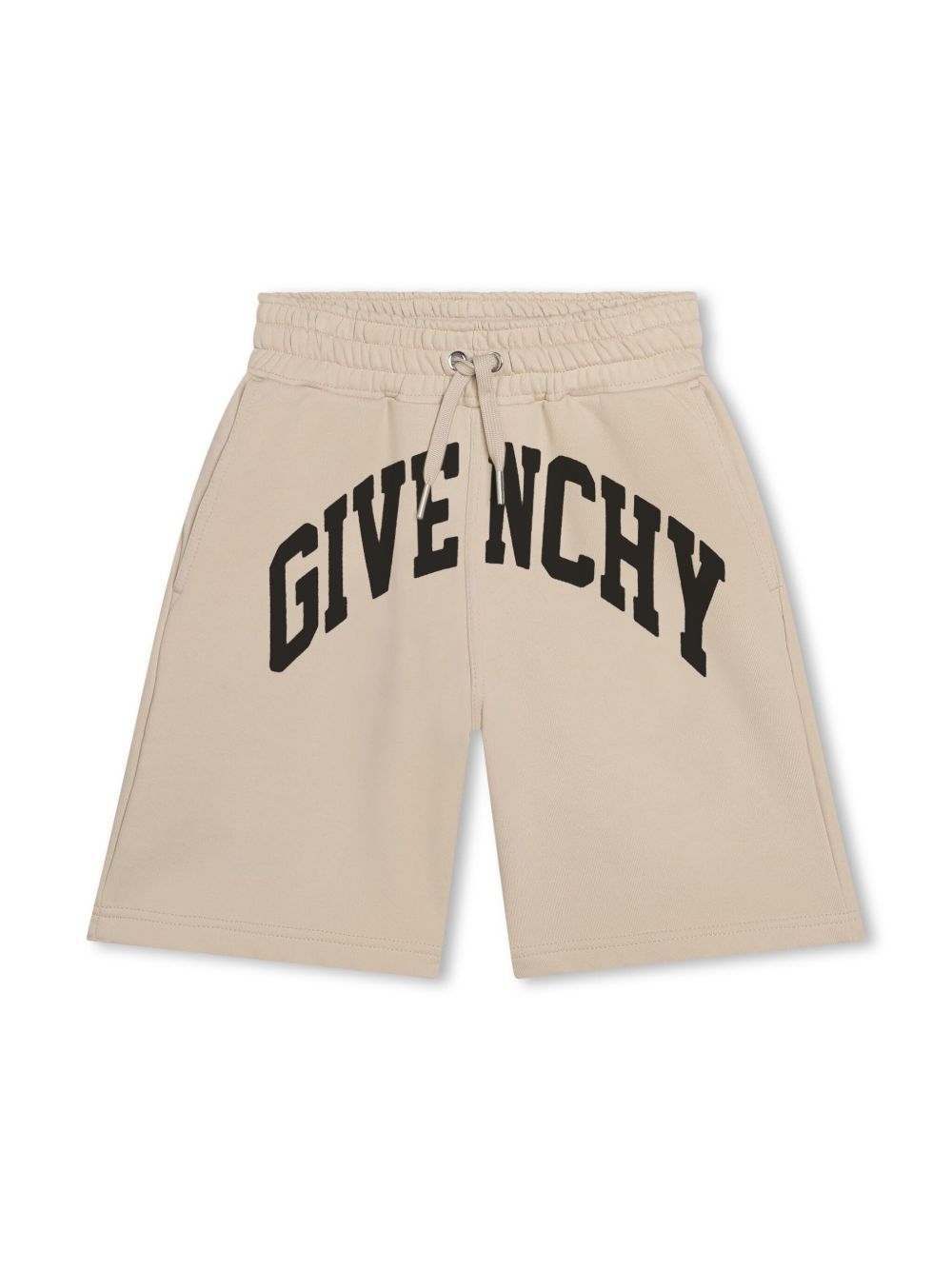 Givenchy Kids 4G logo印花运动短裤 - 中性色