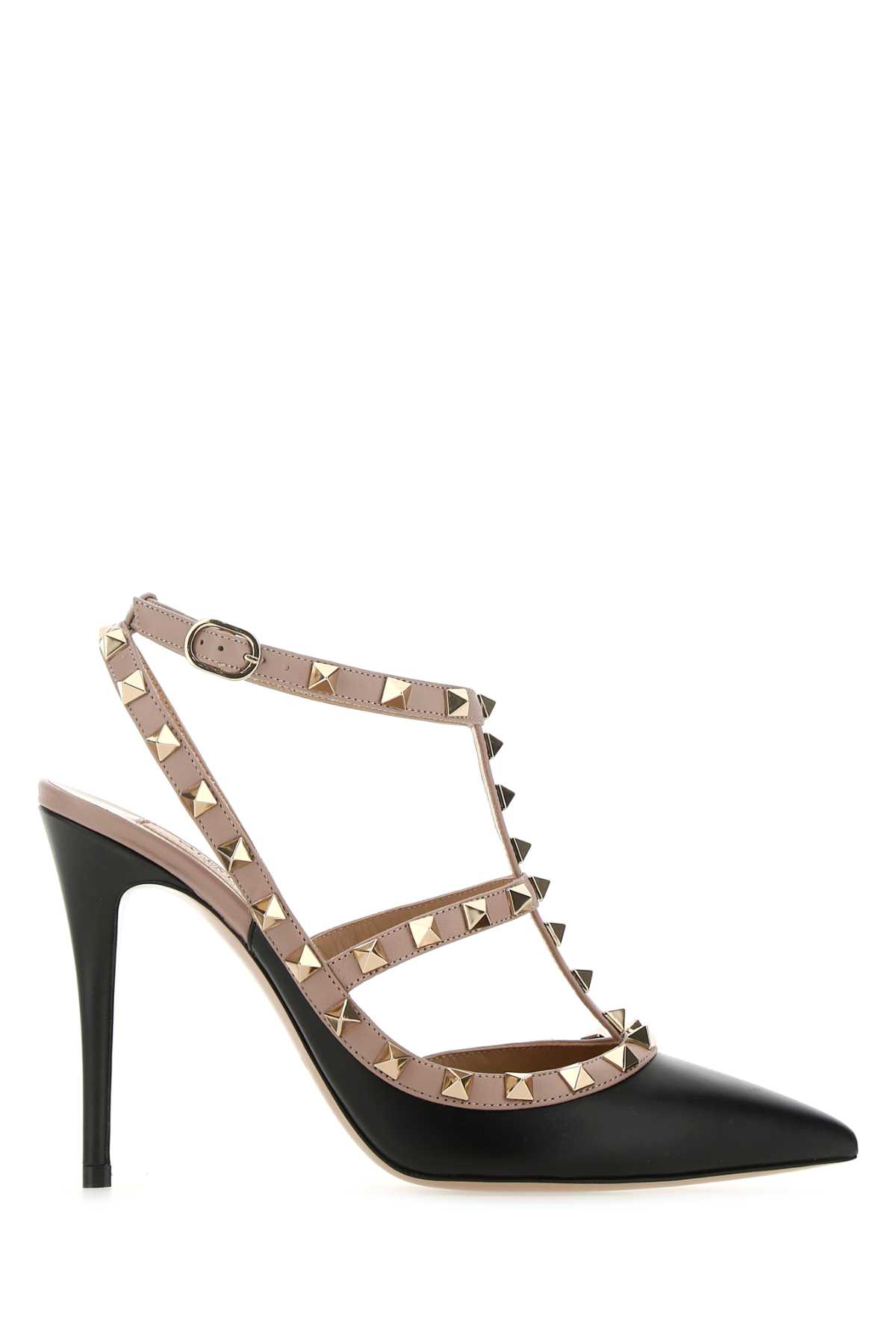 Valentino Garavani 皮革铆钉高跟鞋