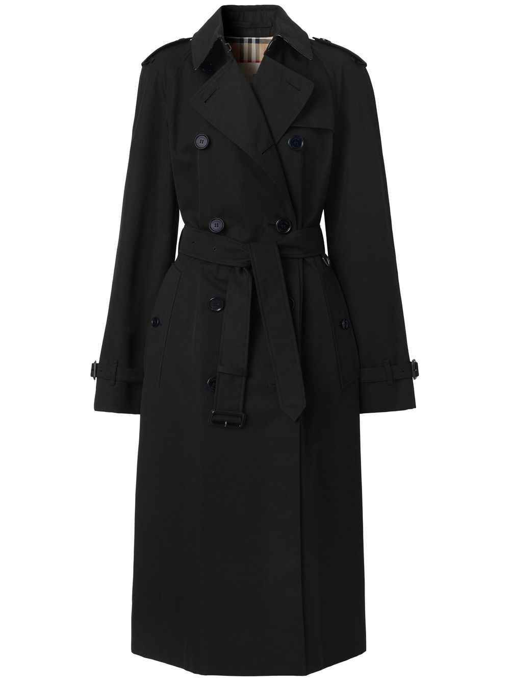 Burberry The Long Waterloo Heritage 风衣 - 黑色