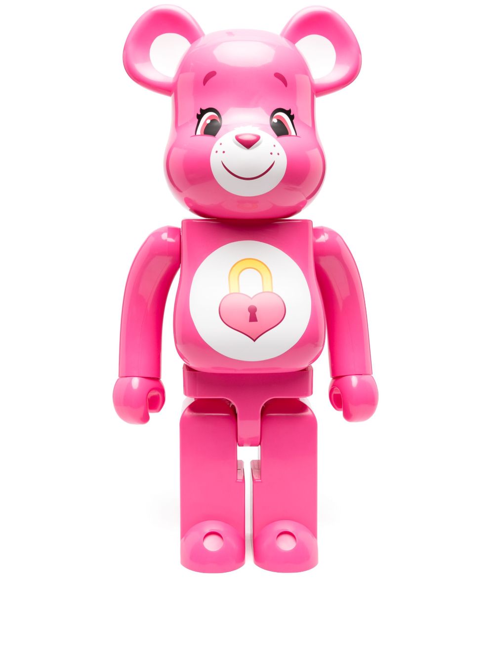 MEDICOM TOY x Care Bears Secret Bear BE@RBRICK 1000% 模型玩具 - 粉色
