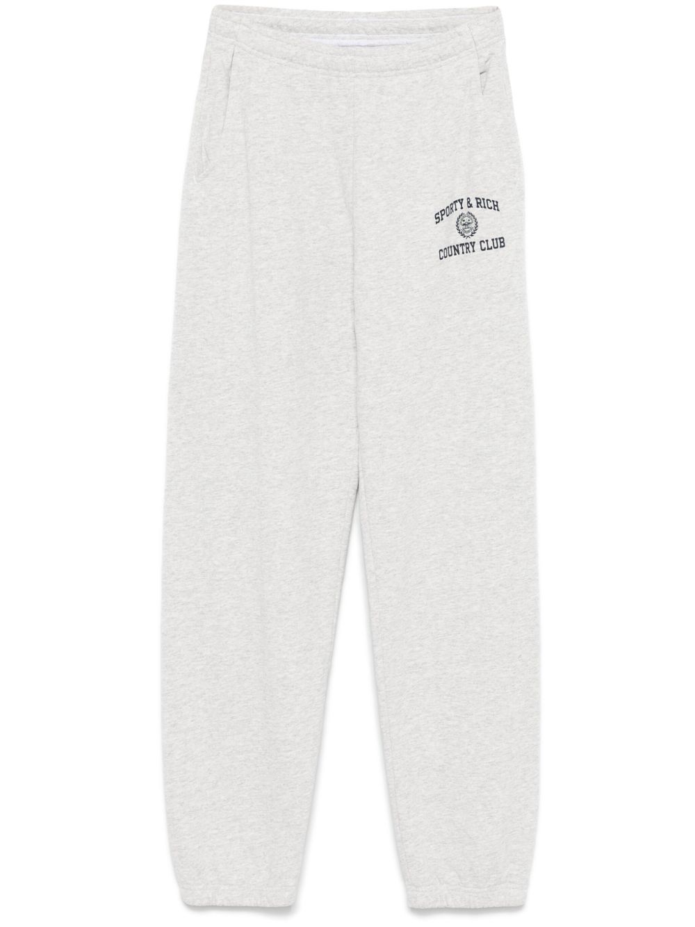 Sporty & Rich Varsity Crest 运动裤 - 灰色