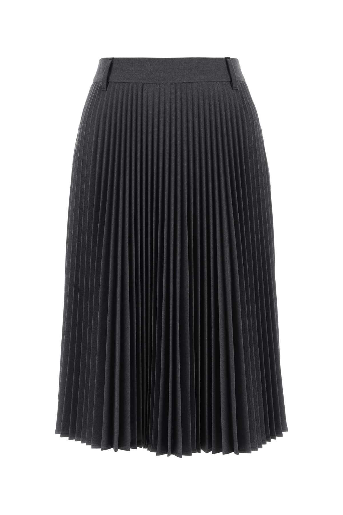 Burberry Graphite Stretch Polyester Blend Pant-skirt