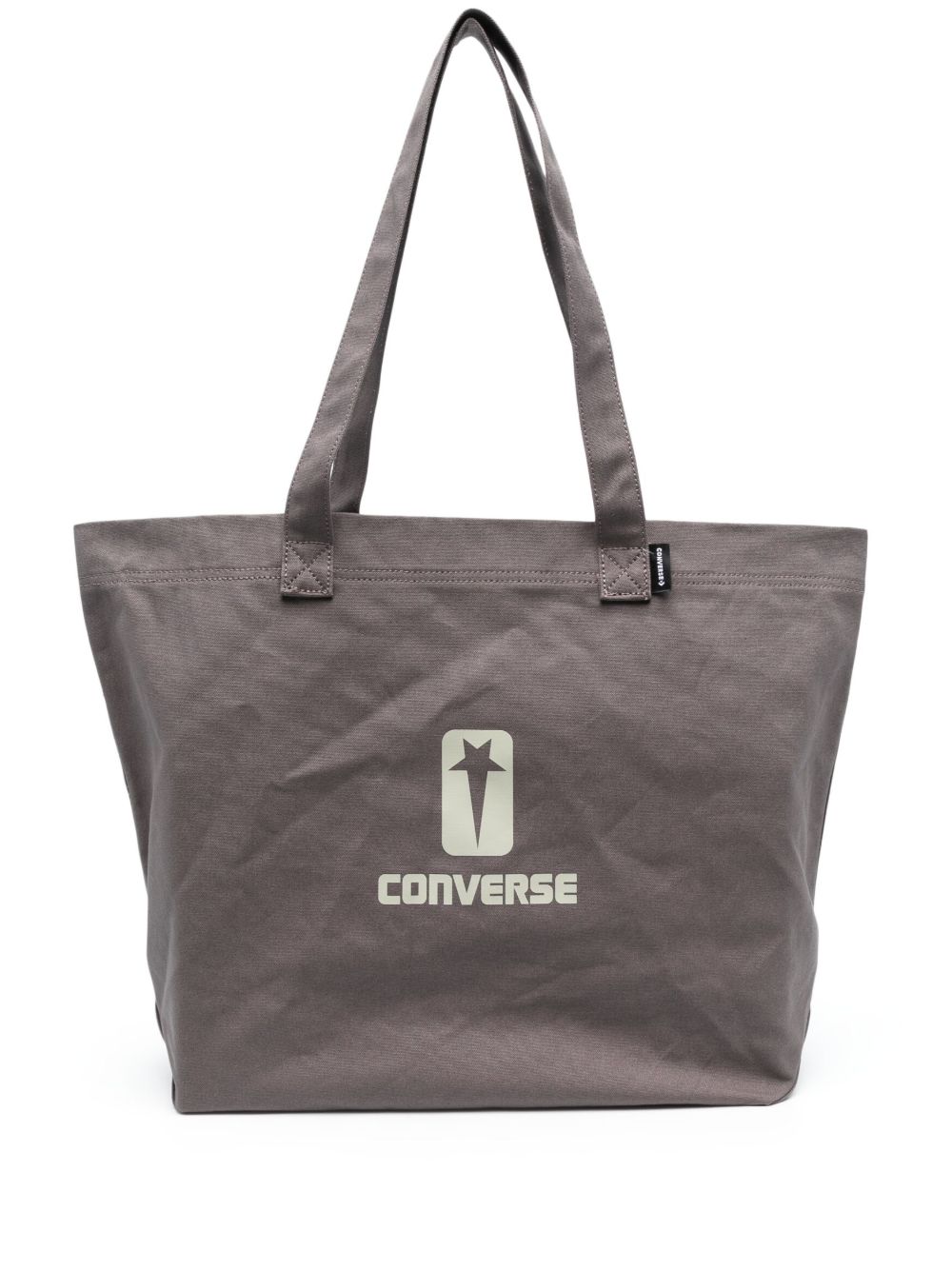 Converse logo印花帆布托特包 - 中性色