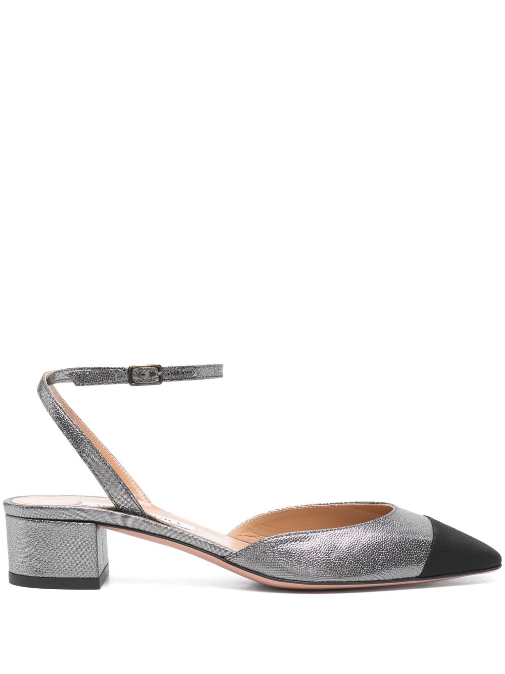 Aquazzura French Flirt 低跟鞋（3.5厘米） - 灰色