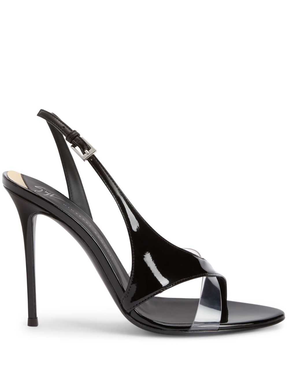 Giuseppe Zanotti Marthine 裹踝高跟凉鞋 - 黑色
