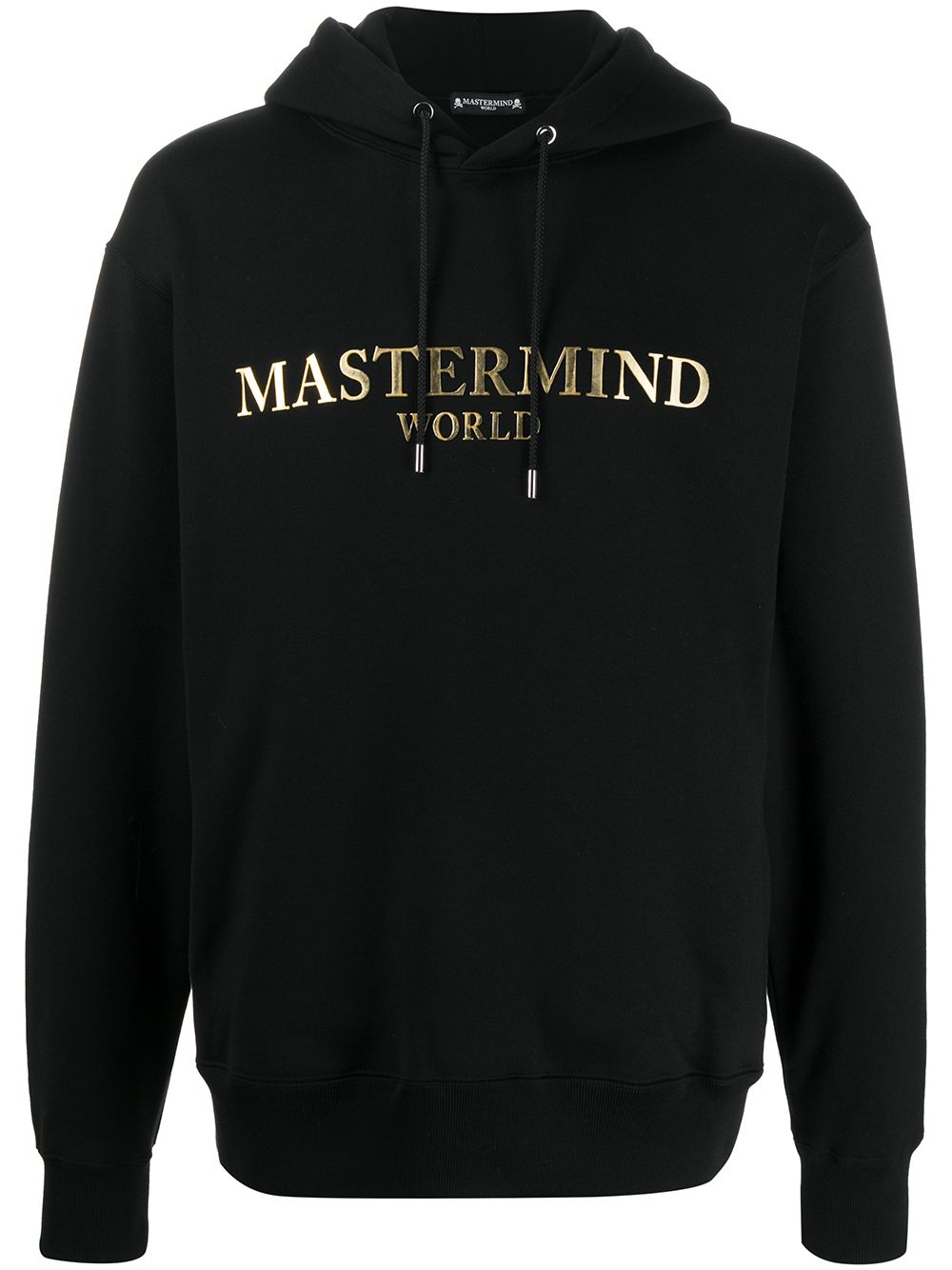 Mastermind World logo标牌连帽衫 - 黑色