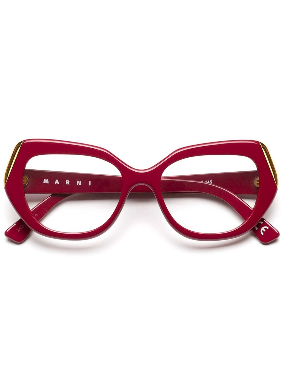 Marni Eyewear Antelope 眼镜 - 红色