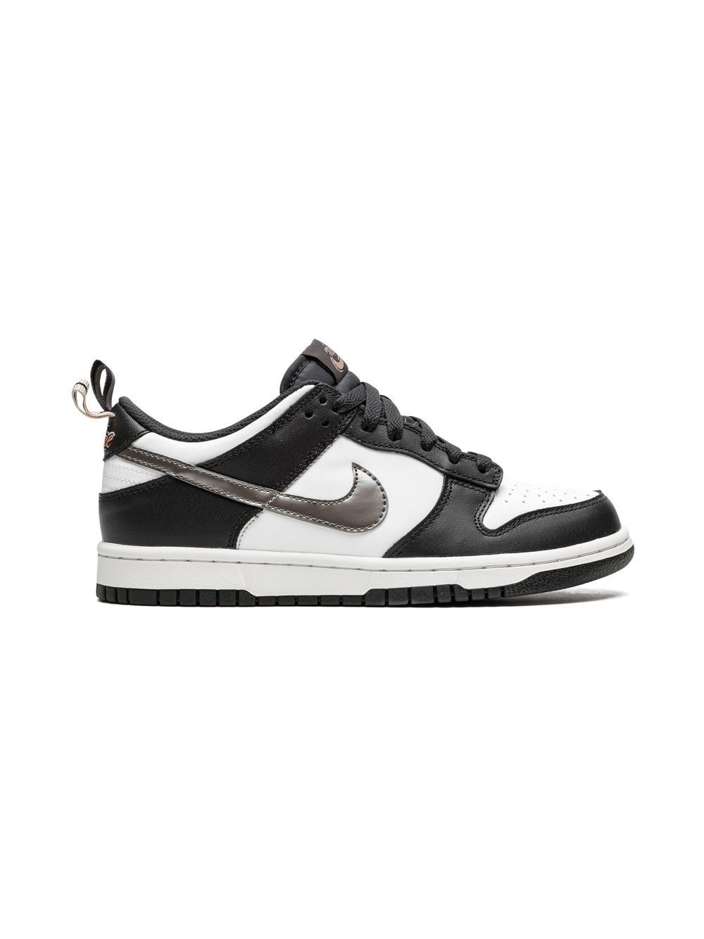 Nike Kids Dunk Low 运动鞋 - 黑色