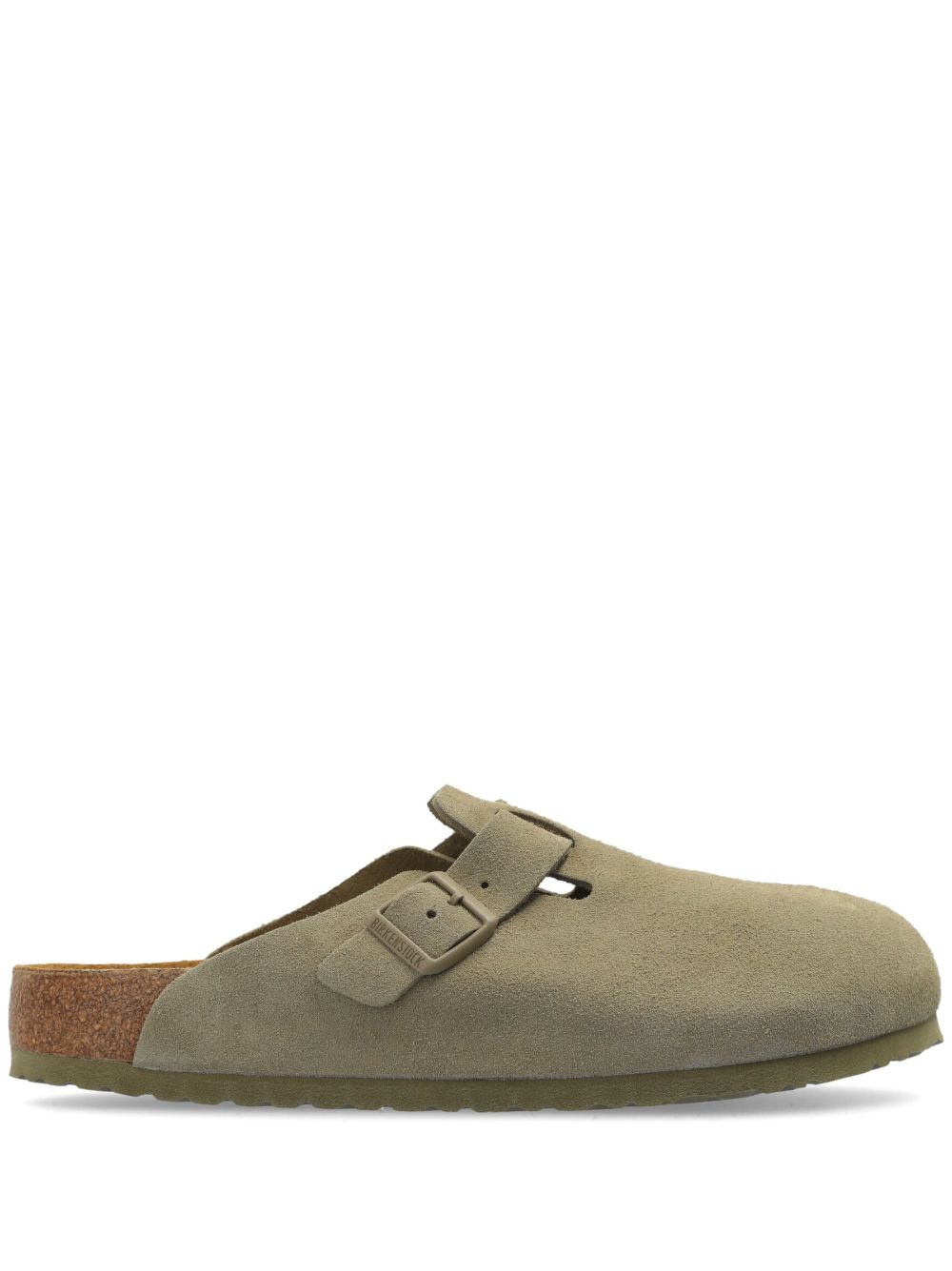Birkenstock 绒面凉鞋 - 绿色