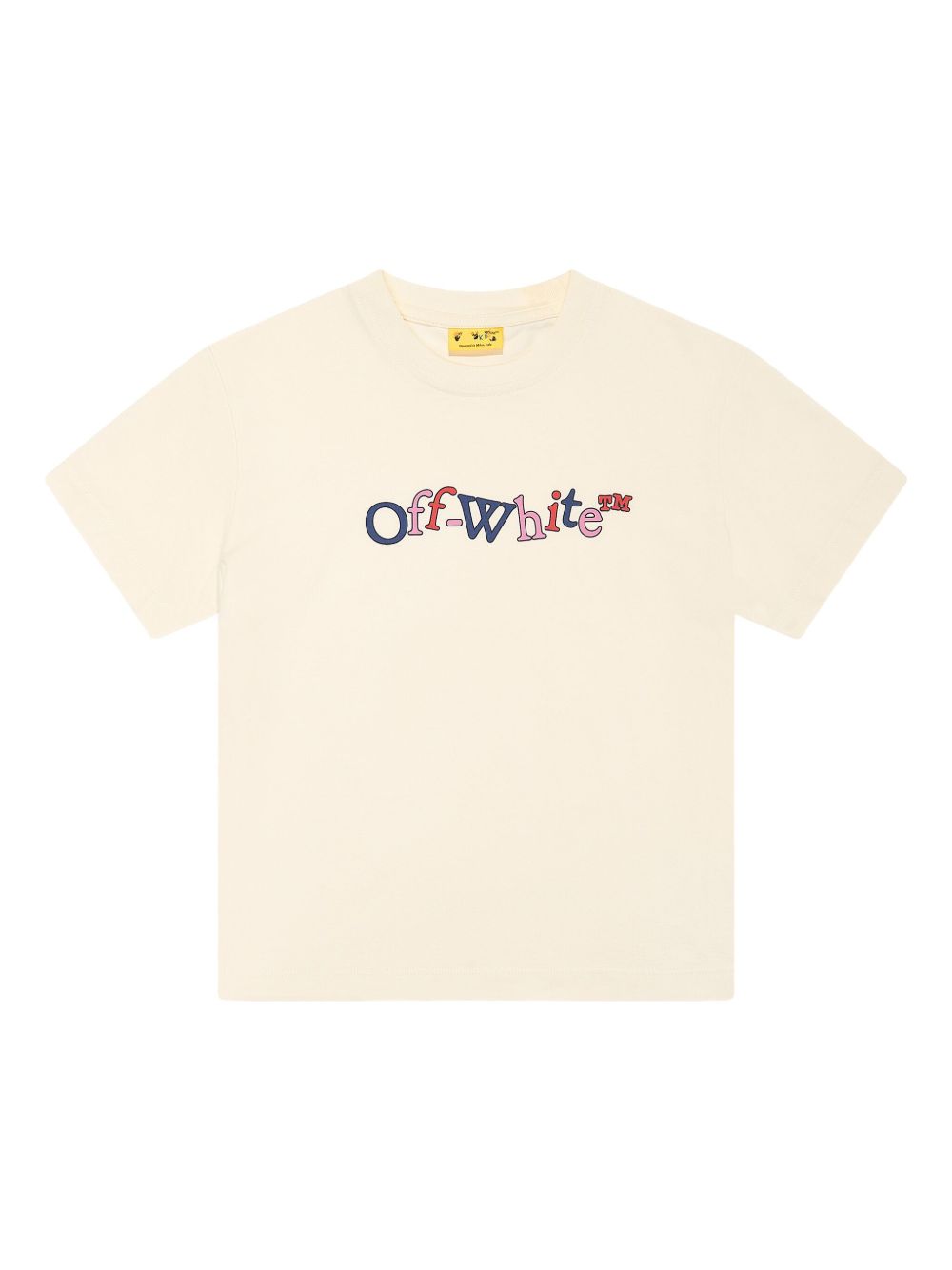 Off-White Kids Bookish T恤 - 中性色