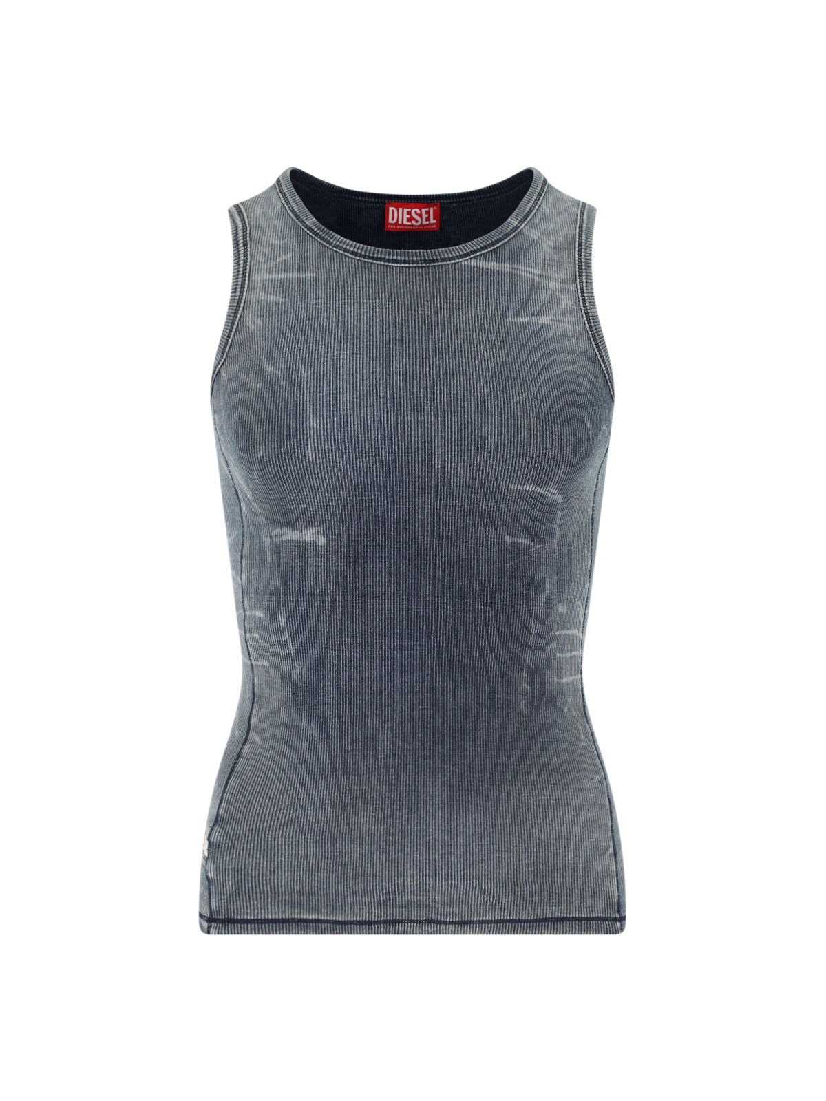 Diesel Trompe-L'ail Denim Tank Top