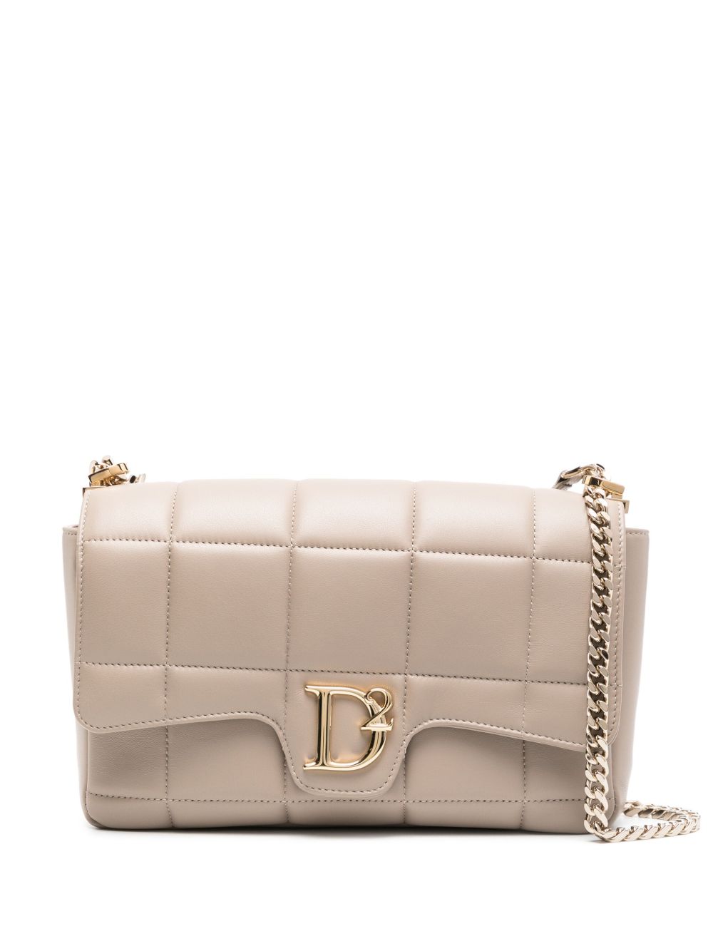 DSQUARED2 D2 Statement Soft 单肩包 - 灰色