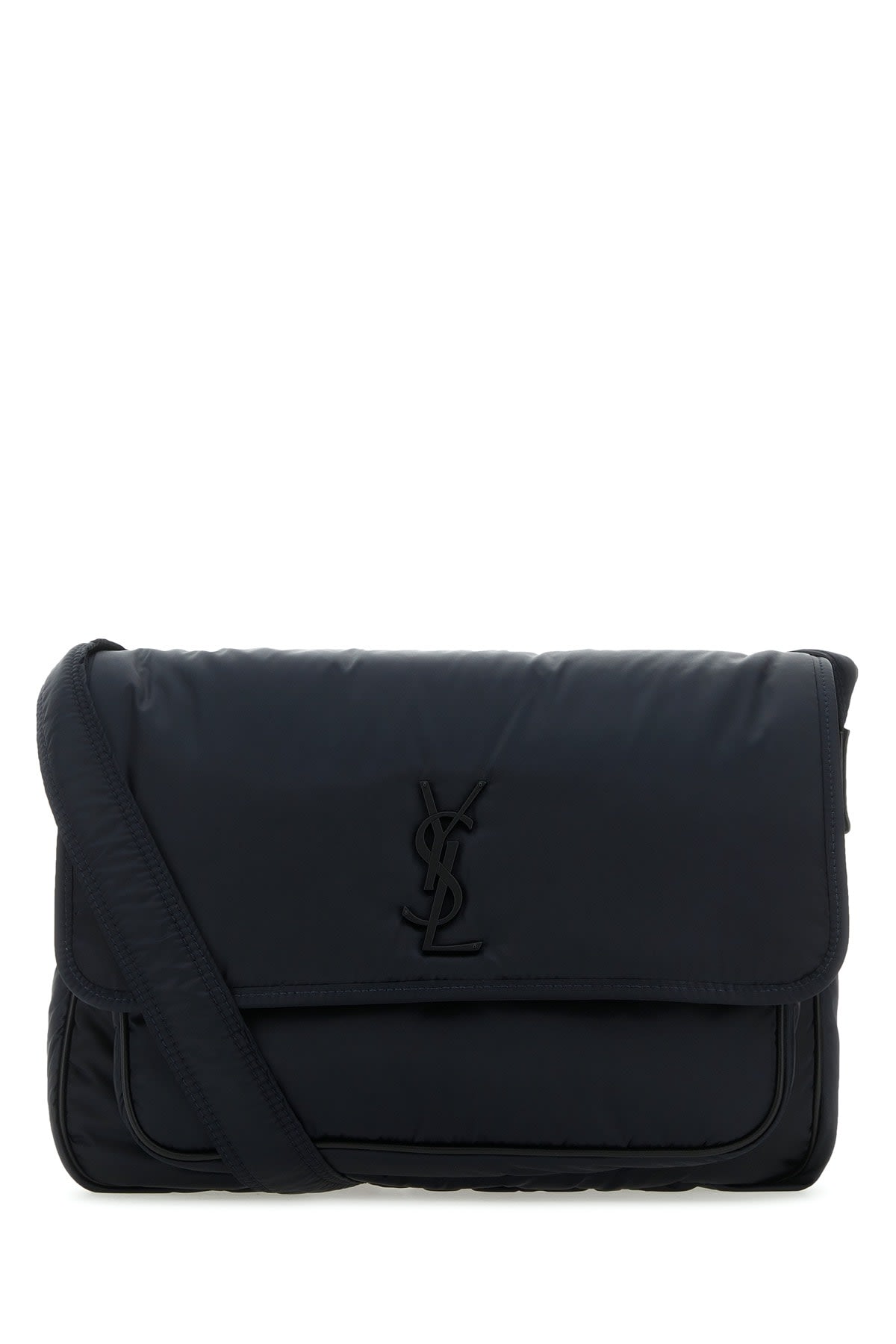 Saint Laurent 深蓝色尼龙Niki斜挎包