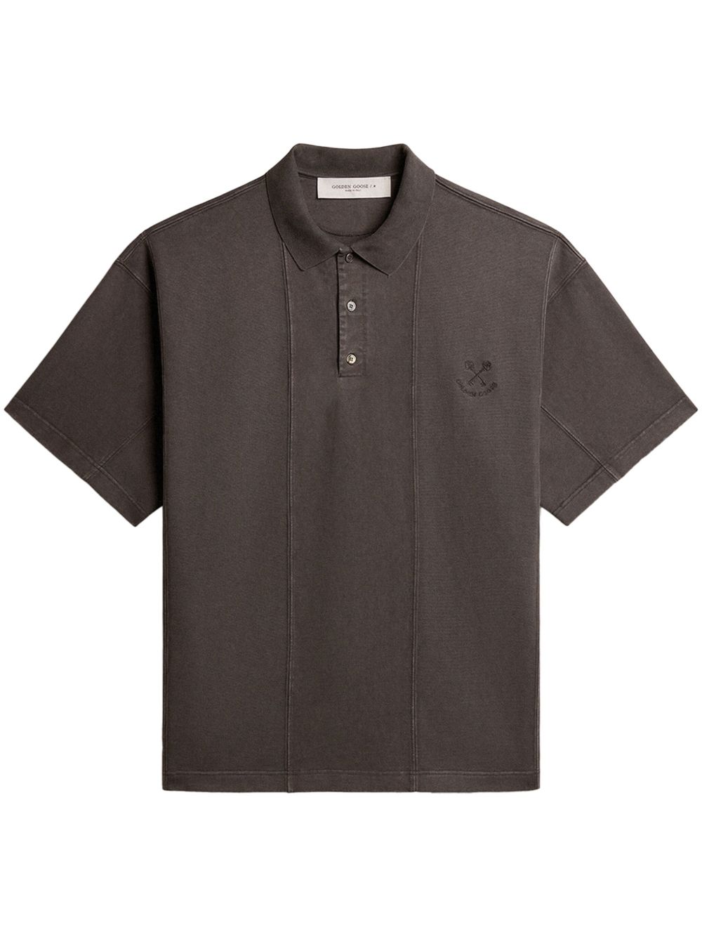 Golden Goose Journey polo衫 - 灰色