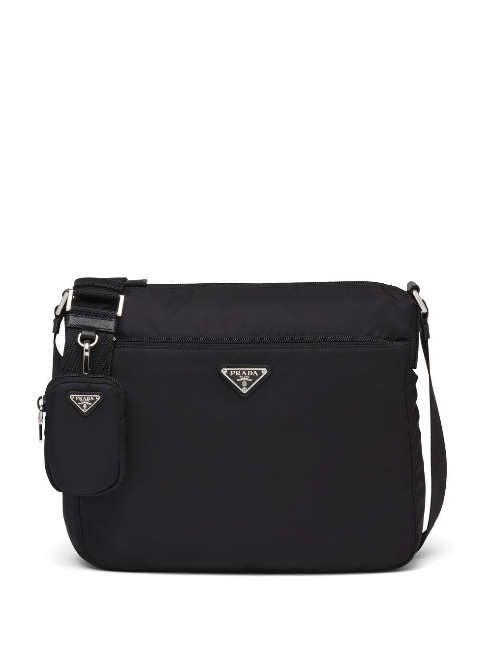 Prada Re-Nylon 单肩包 - 黑色