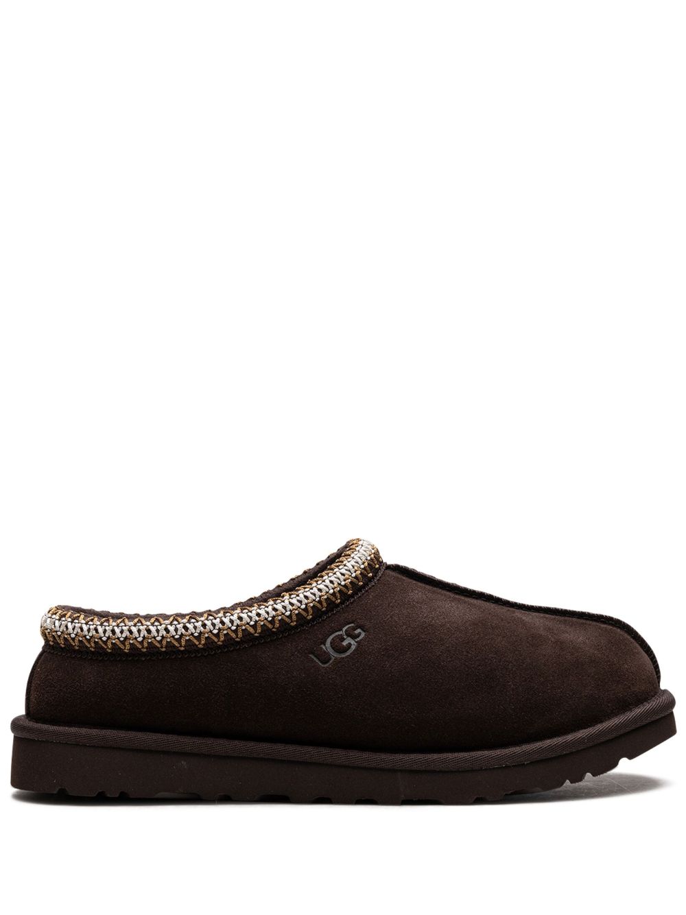 UGG Tasman 绒面皮拖鞋 - 褐色
