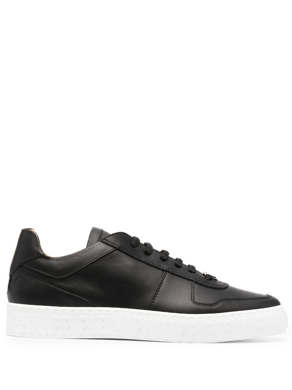 Philipp Plein Iconic Plein 低帮板鞋 - 黑色