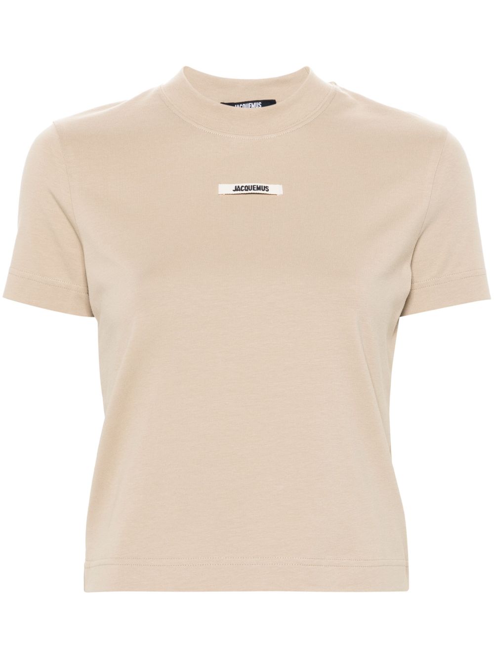 Jacquemus Le Gros Grain 短款T恤 - 褐色