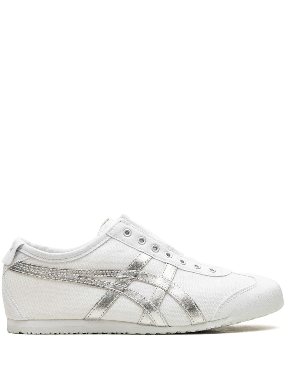 Onitsuka Tiger Mexico 66 White/Pure Silve 套穿式运动鞋 - 白色