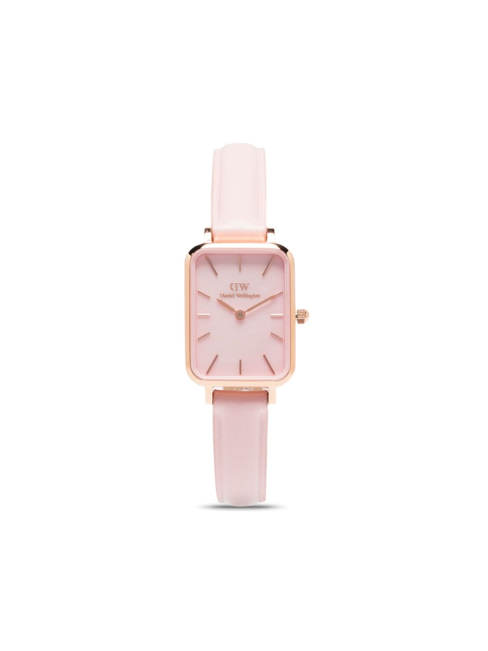 Daniel Wellington Quadro Cherry Blossom 26毫米腕表 - 粉色