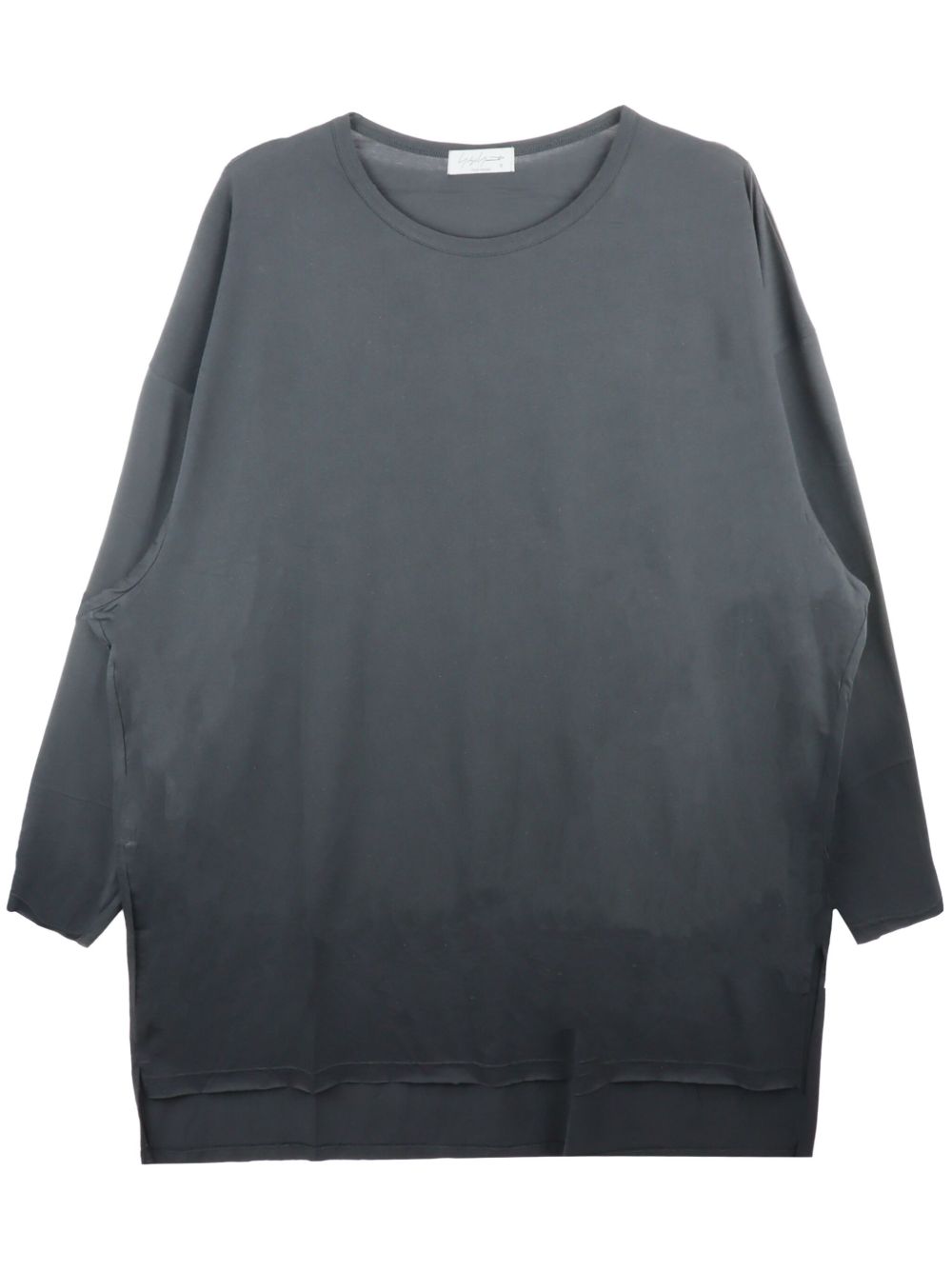 Yohji Yamamoto 长袖T恤 - 黑色