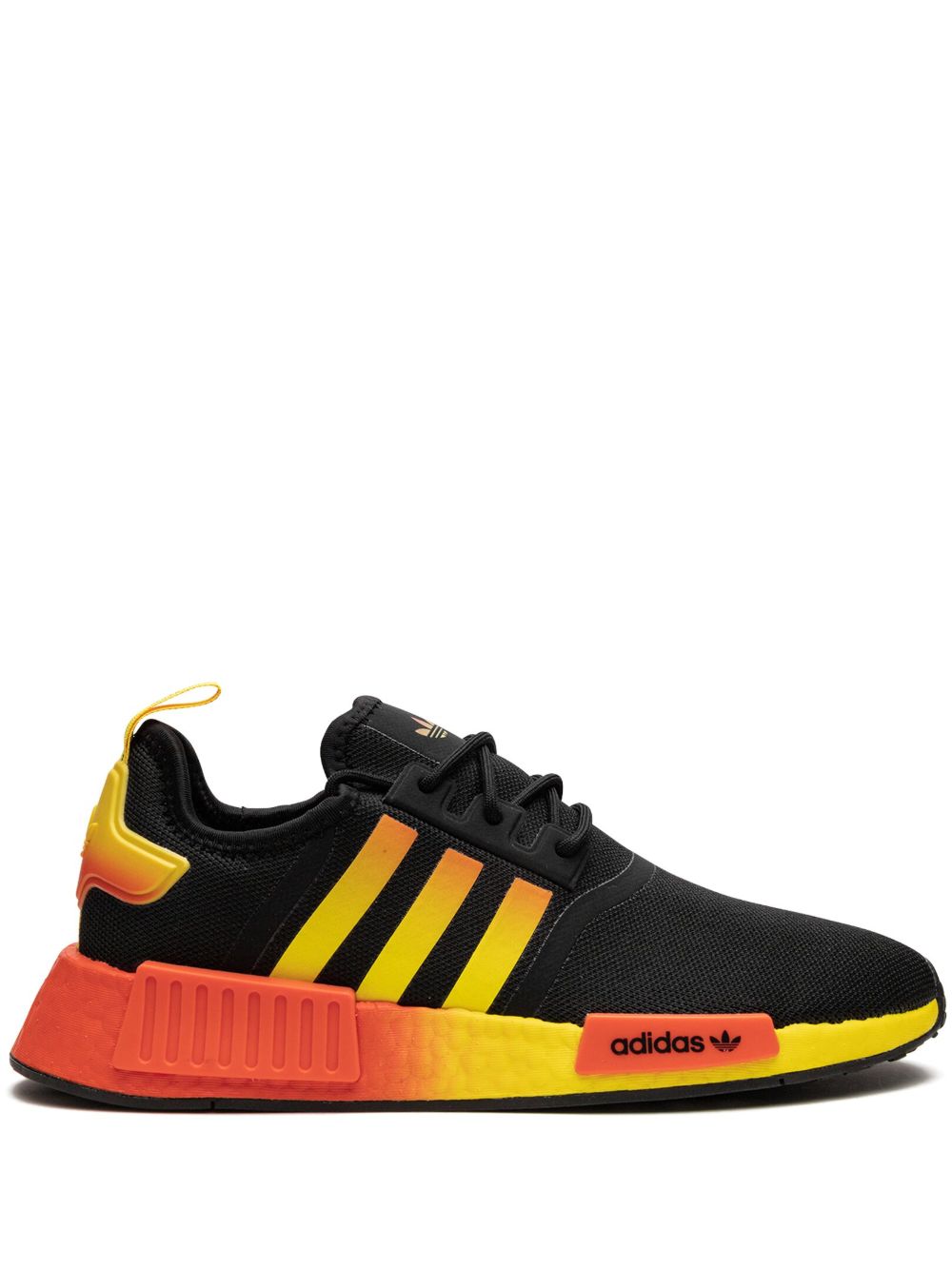 adidas NMD_R1 低帮运动鞋 - 黑色
