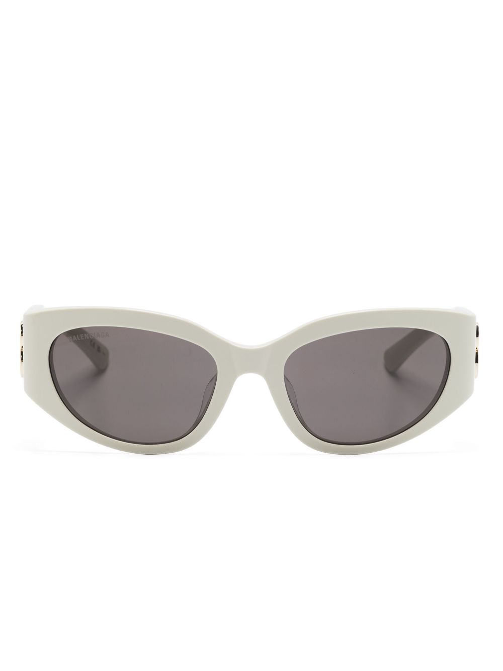 Balenciaga Eyewear Bossy Round AF 太阳眼镜 - 中性色