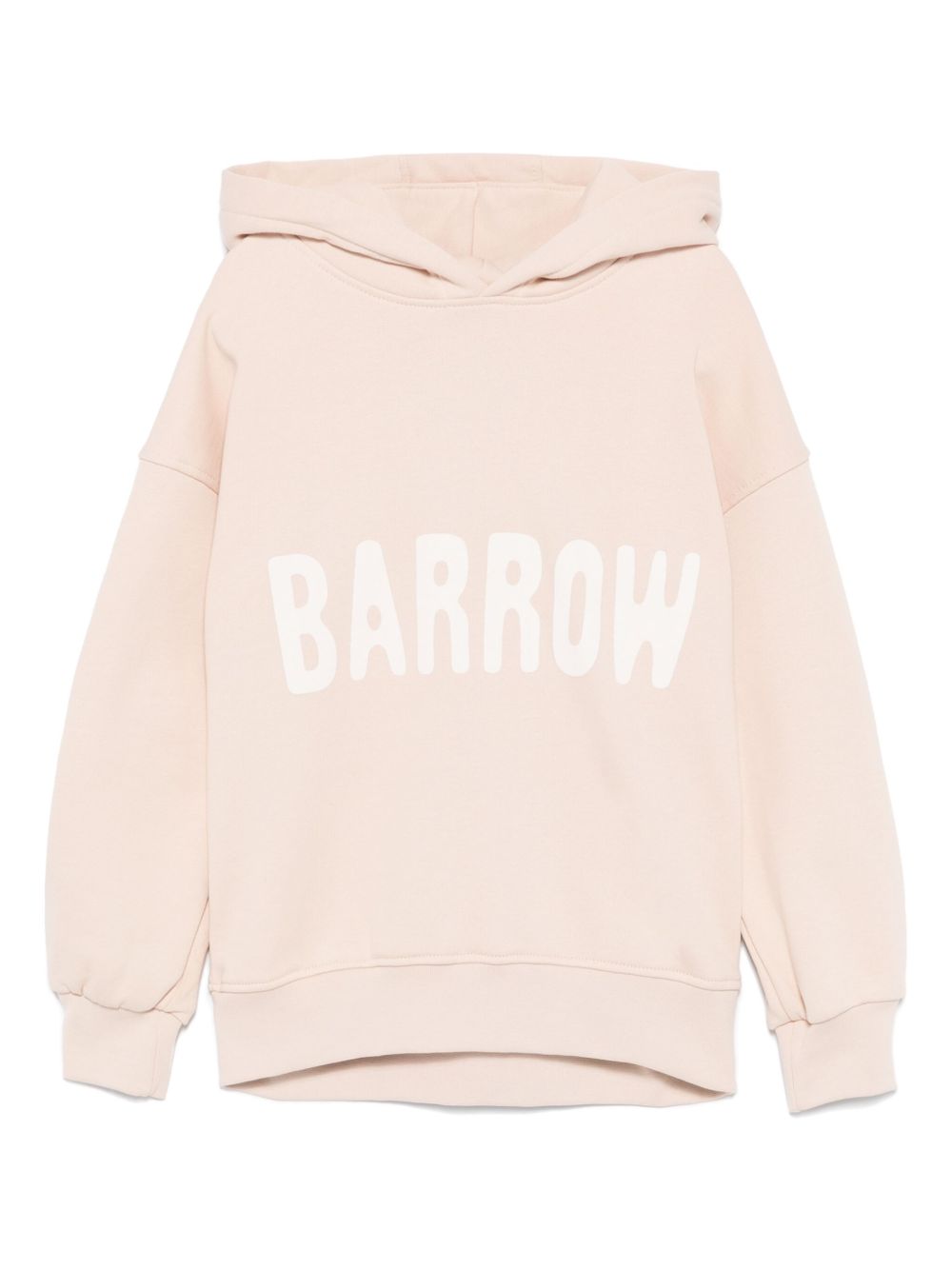 Barrow kids logo印花连帽衫 - 中性色