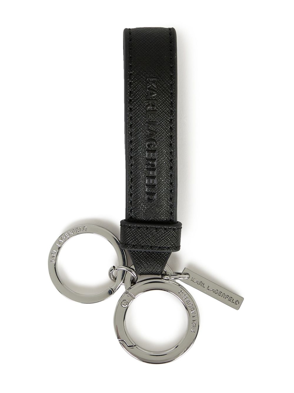 Karl Lagerfeld Essential 钥匙扣 - 黑色