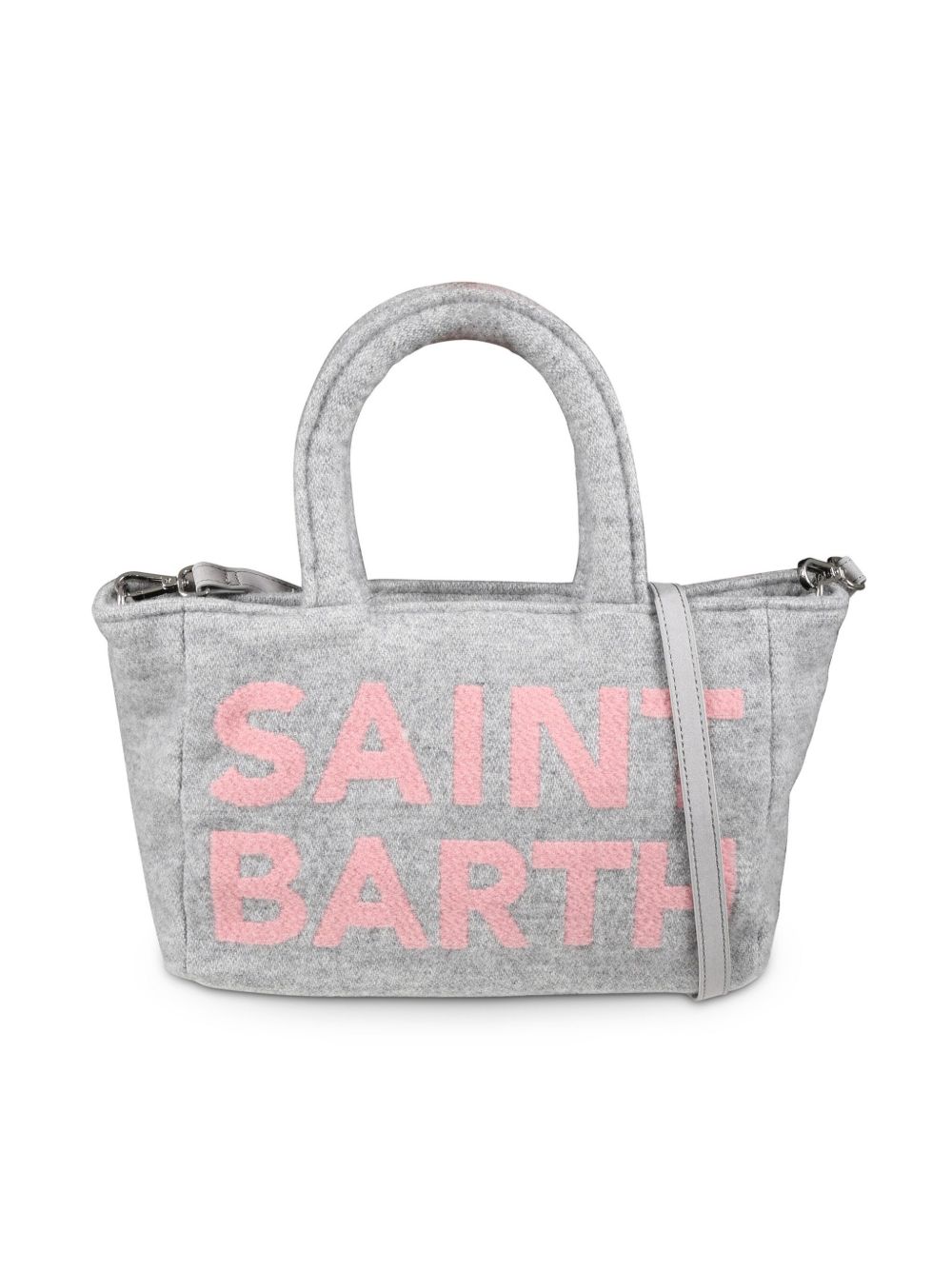 MC2 Saint Barth Kids Clarine 手提包 - 灰色