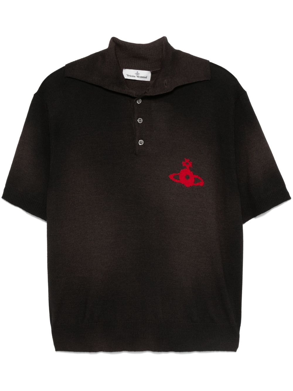 Vivienne Westwood Sean polo衫 - 褐色