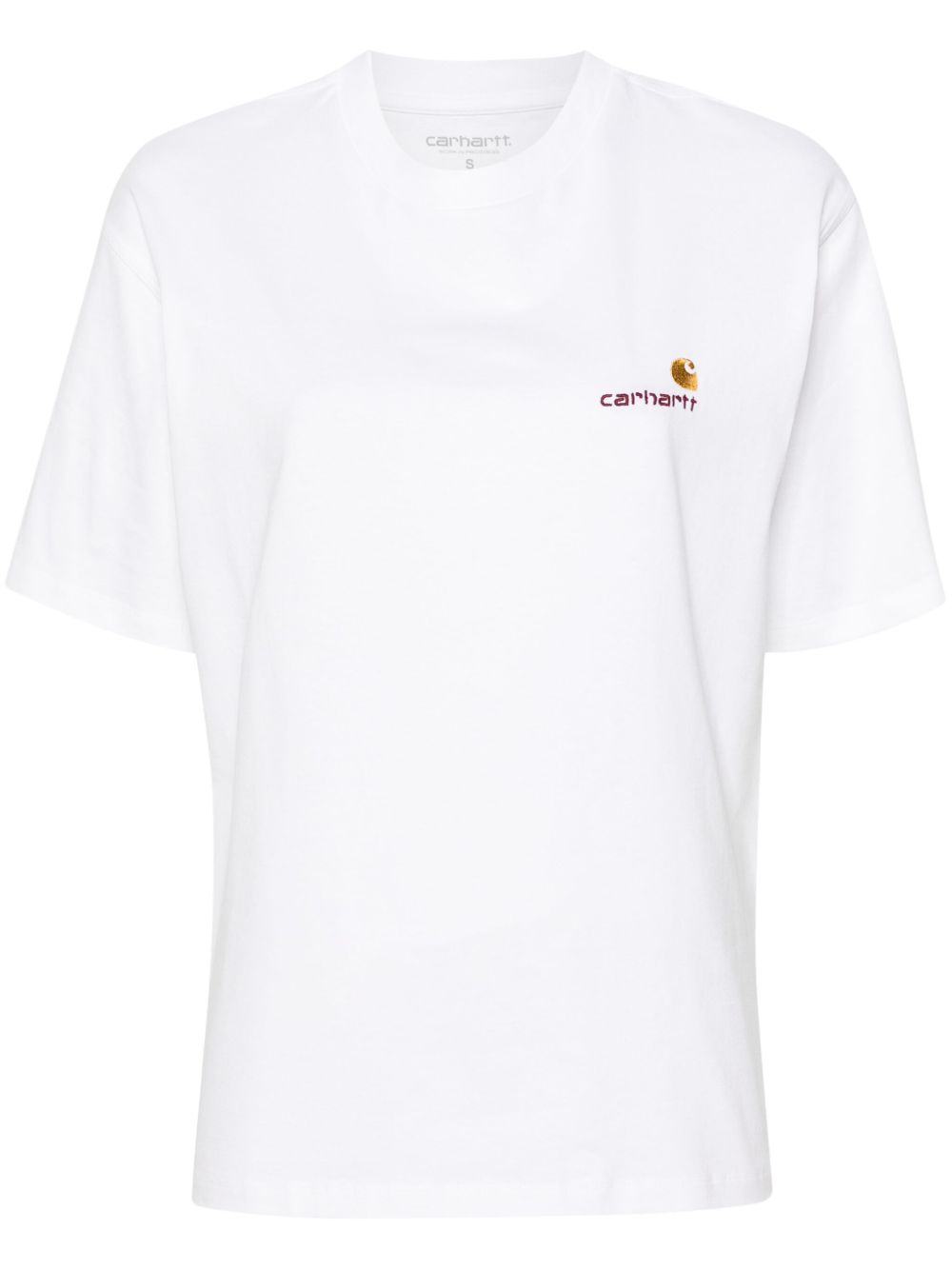 Carhartt WIP American Script 棉T恤 - 白色