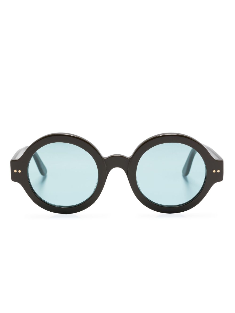 Marni Eyewear Nakagin Tower 太阳眼镜 - 绿色