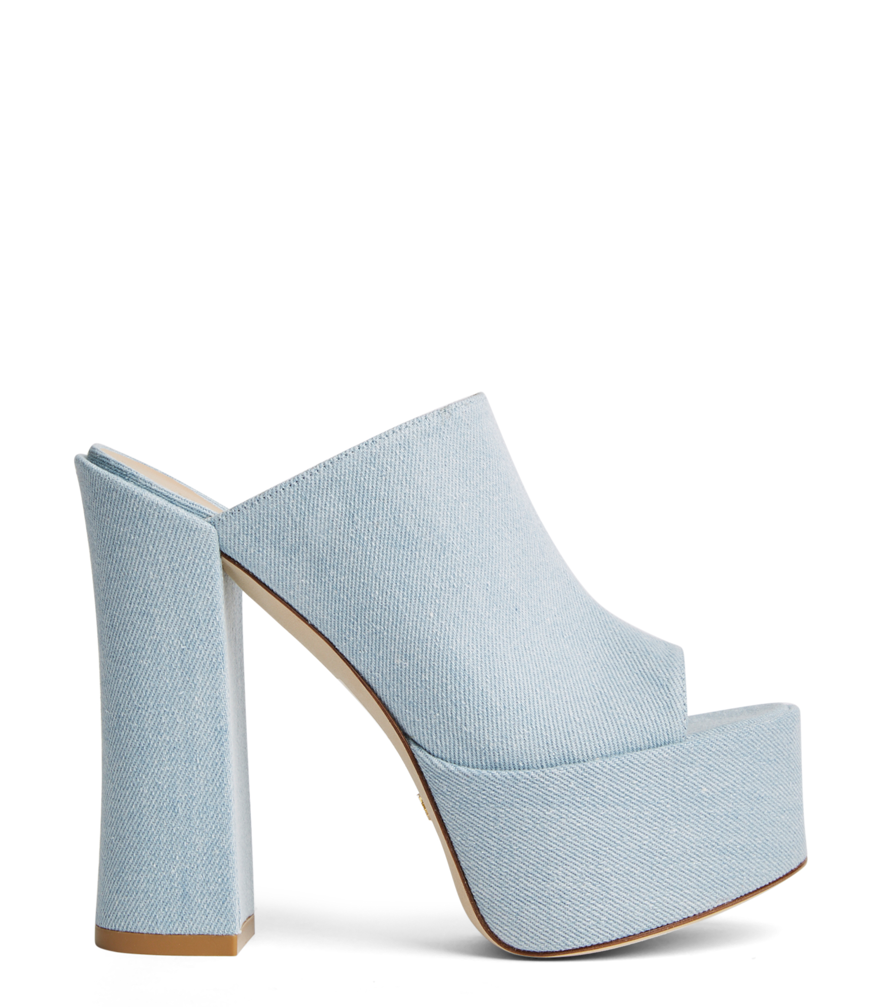 Stuart Weitzman Skyhigh 145 Platform Slide - Woman Sandals Light 37
