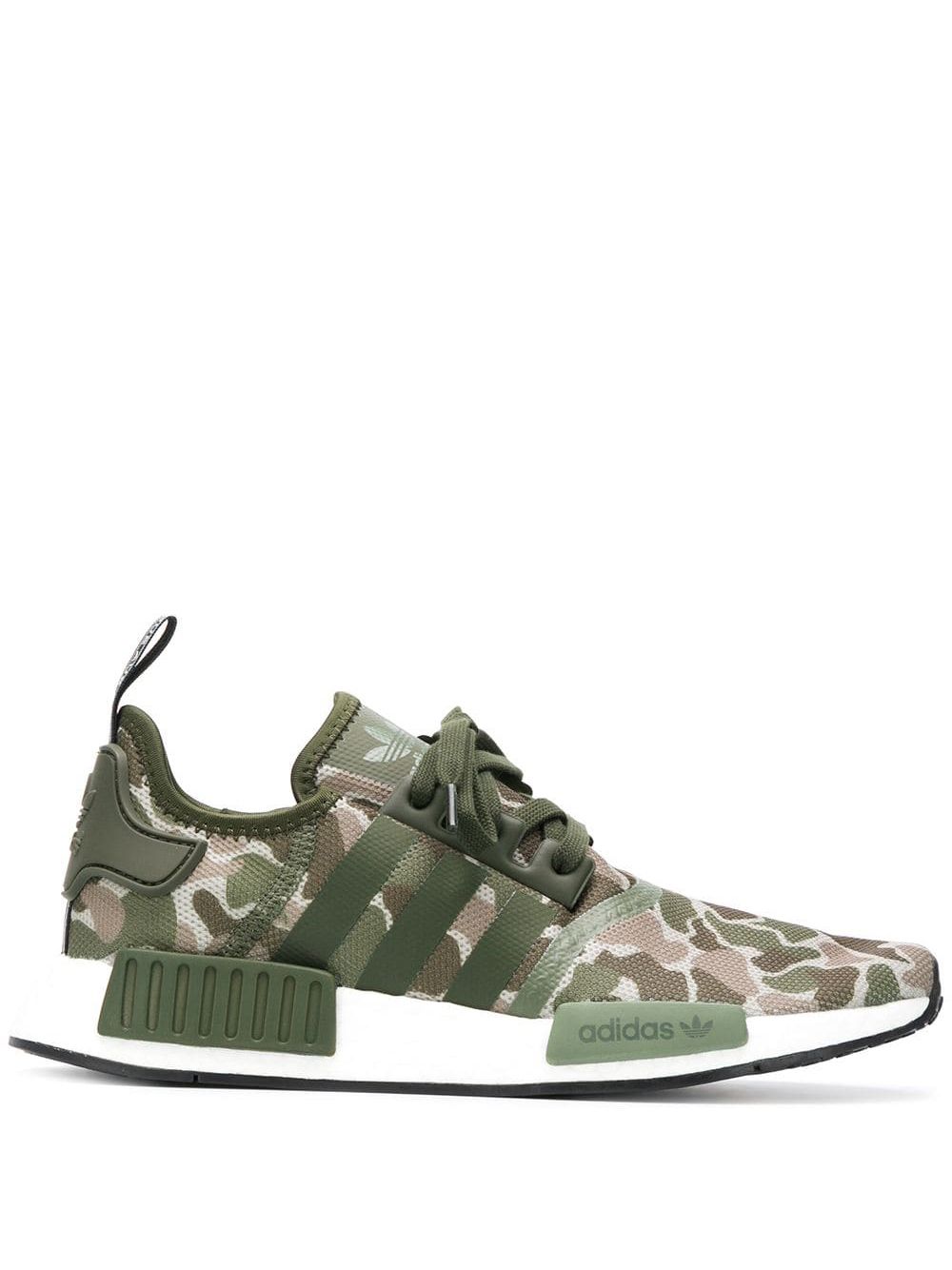 adidas Adidas Originals NMD R1 Boost运动鞋 - 绿色