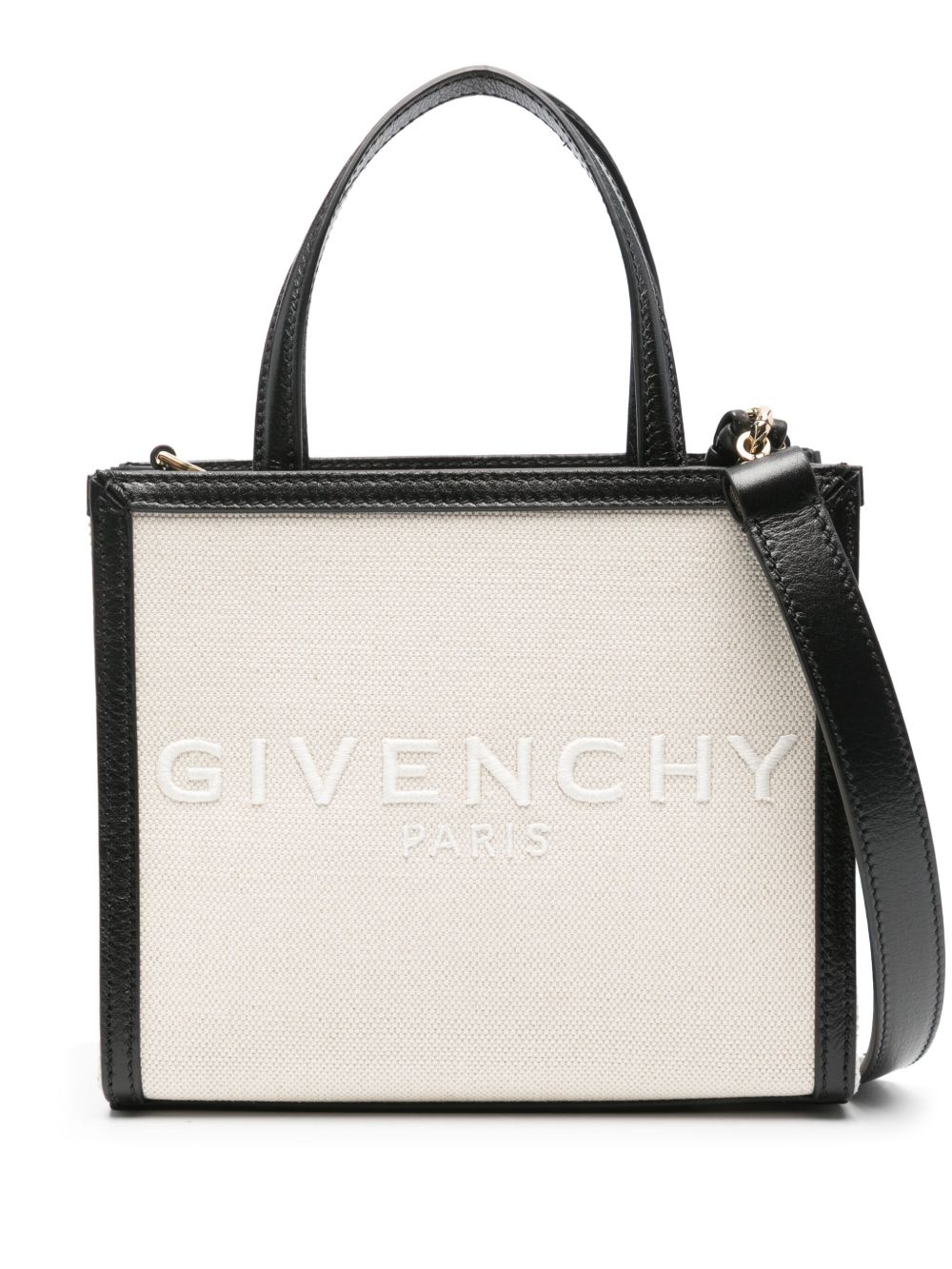 Givenchy G Tote 帆布迷你手提包 - 中性色