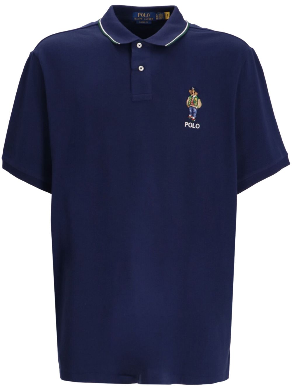 Polo Ralph Lauren Teddy Bear 棉polo衫 - 蓝色