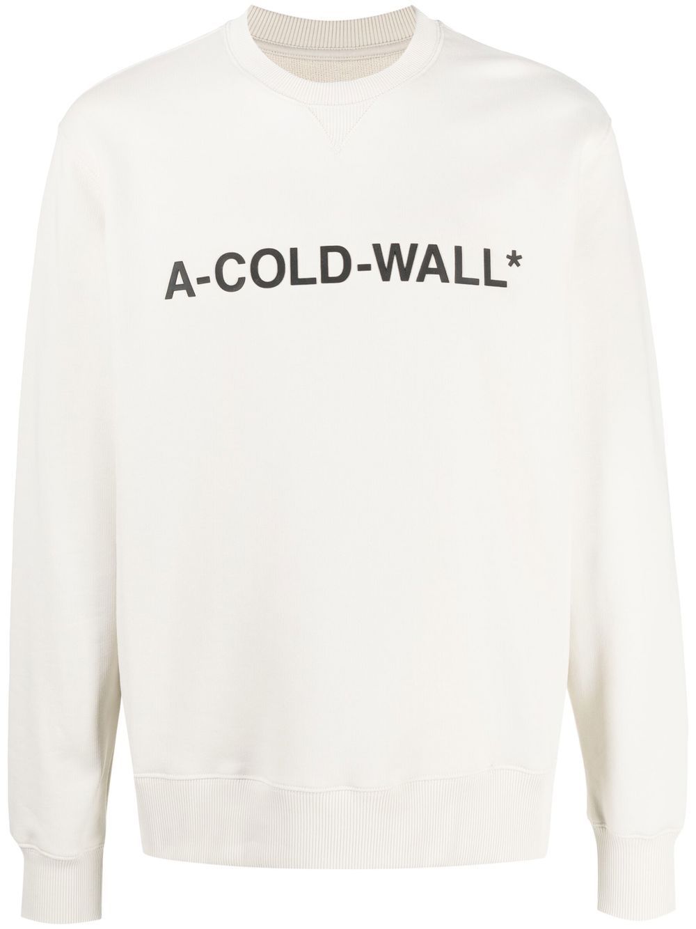 A-COLD-WALL* logo印花棉质卫衣 - 中性色