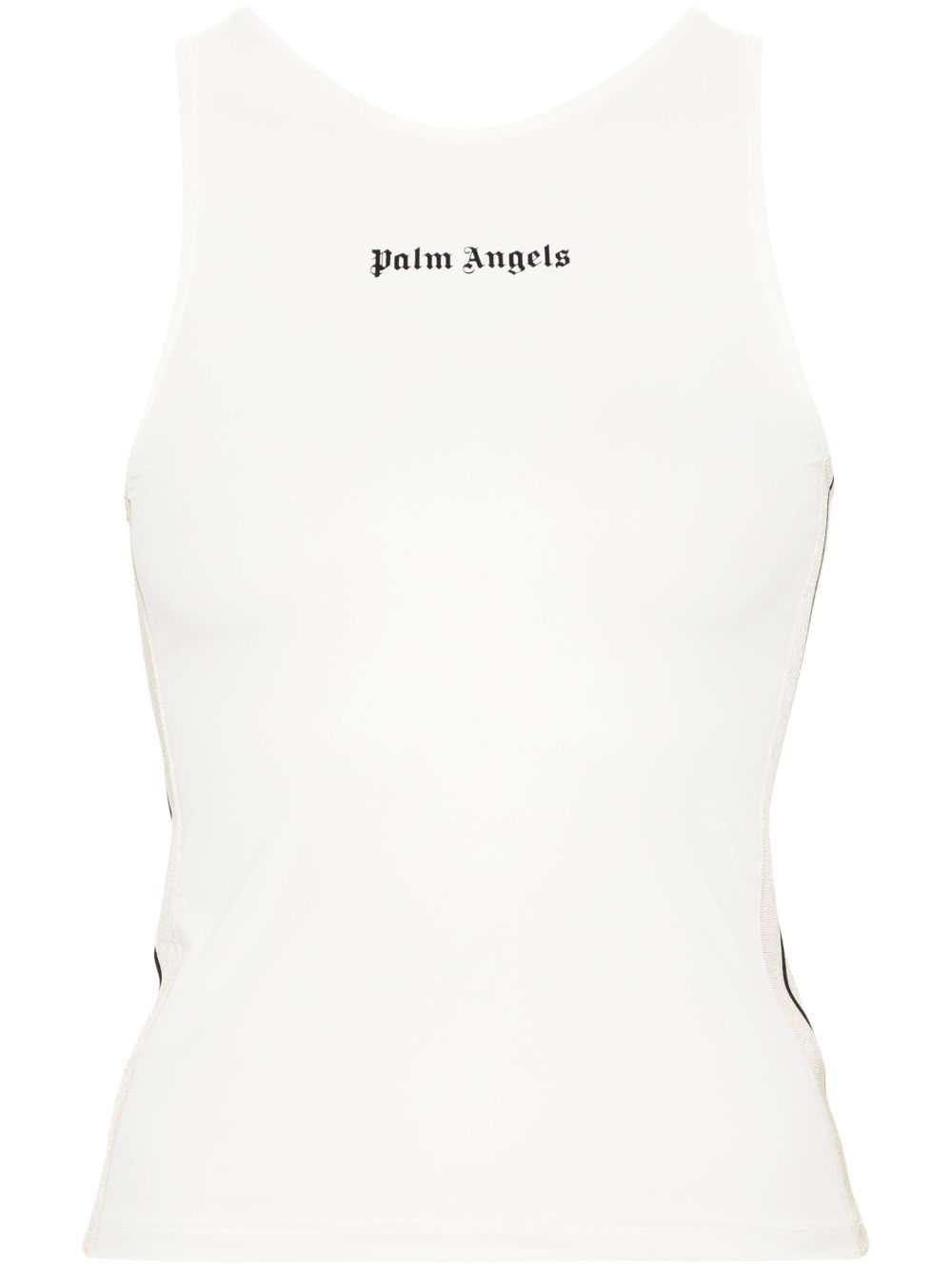 Palm Angels logo印花运动上衣 - 白色